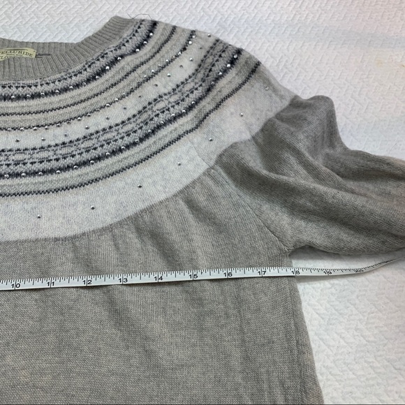 telluride Clothing Co. Cozy Fair Isle Lightweight Lambswool Sweater Size… - Picture 6 of 9